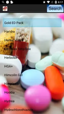 Drug Dictionary 2019 android App screenshot 1